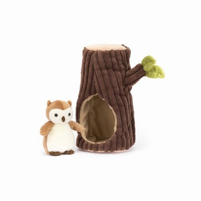 Jellycat Forest Fauna Owl New Zealand | XOWYU5796